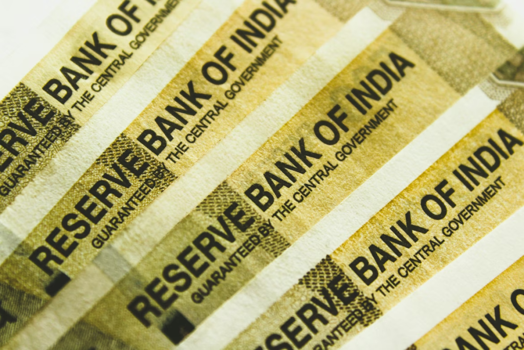 Bonds issued by the bank of India representing how interest rates affect mortgage and investments.